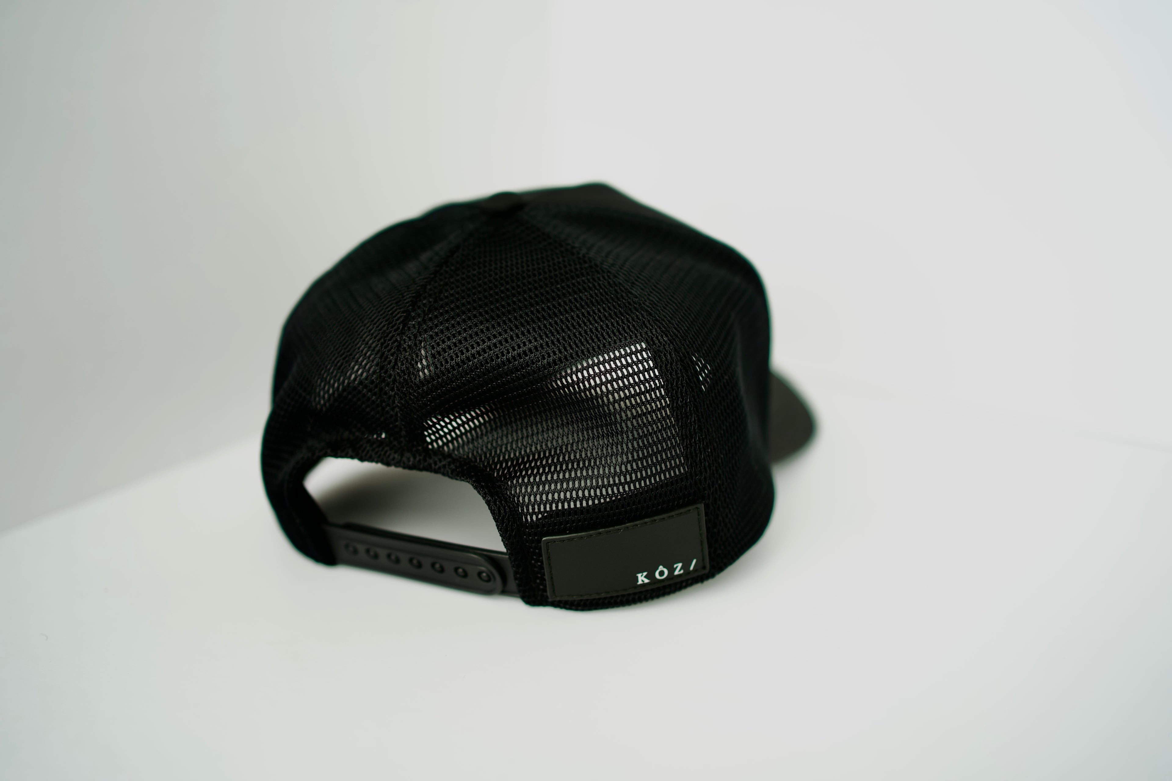 "The Forever Black Trucker Hat"